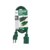 Prime Outdoor 6 ft. L Green Extension Cord 16/3 SJTW