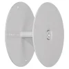 Prime-Line 2-5/8 in. D Gray Steel Hole Filler Plate 1 pk