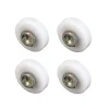 Prime-Line 3/4 in. D White Plastic/Steel Tub Enclosure Roller 4 pk