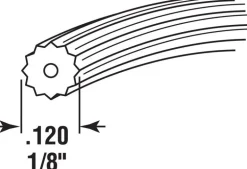 Prime-Line 0.12 in. D X 500 ft. L Screen Spline