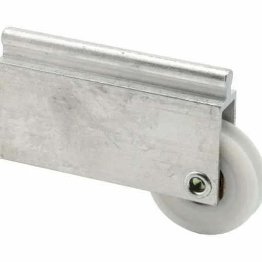 Prime-Line 1-1/2 in. D X 1.75 in. L Aluminum/Nylon Mirror Door Roller Assembly 1 pk