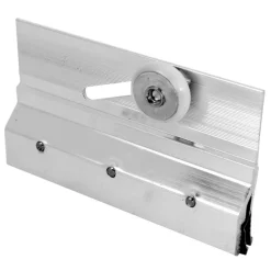 Prime-Line 3/4 in. D X 3.5 in. L Chrome Aluminum/Nylon Roller Assembly 2 pk