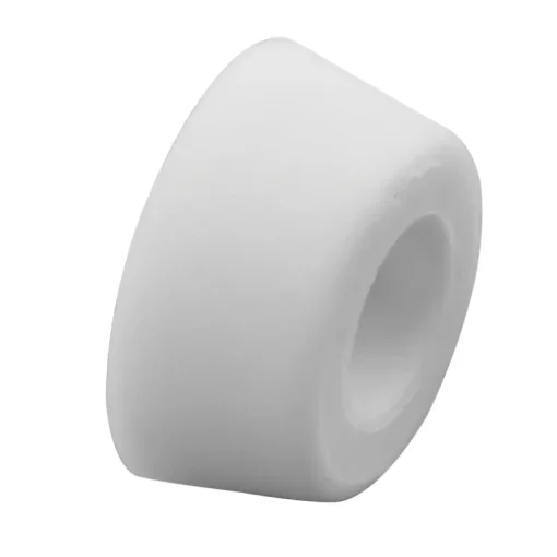Prime-Line 7/8 in. D X 0.44 in. L Matte White Rubber Bumper 4 pk