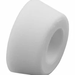 Prime-Line 7/8 in. D X 0.44 in. L Matte White Rubber Bumper 4 pk