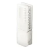 Prime-Line 3/4 in. D X 1/4 in. L Matte White Nylon Roller Assembly 2 pk