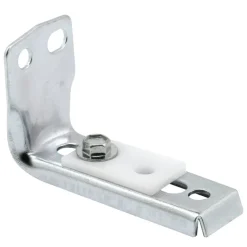Prime-Line 0.88 in. D X 2.88 in. L Mill Silver Steel Bracket 1 pk