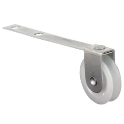 Prime-Line 1 in. D X 1/4 in. L Plastic/Steel Spring Tension Roller Assembly 2 pk