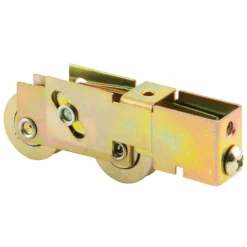 Prime-Line 1-1/8 in. D X 0.75 in. L Steel Roller Assembly 1 pk