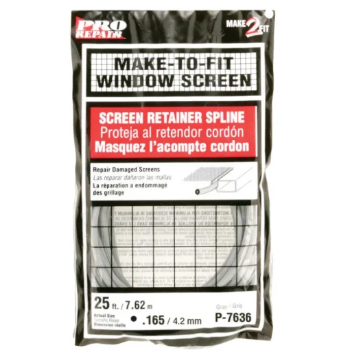 Prime-Line 0.17 in. D X 300 in. L Screen Spline