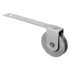 Prime-Line 1 in. D X 1/4 in. L Steel Spring Tension Roller Assembly 2 pk
