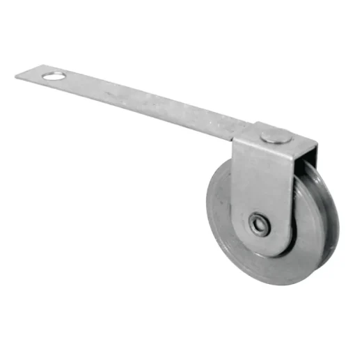 Prime-Line 1 in. D X 1/4 in. L Steel Spring Tension Roller Assembly 2 pk