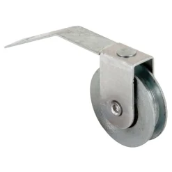 Prime-Line 1 in. D X 0.25 in. L Steel Spring Tension Roller Assembly 2 pk