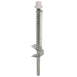 Prime-Line 3/8 in. D X 5-5/8 in. L Zinc-Plated Silver Steel Bi-Fold Door Guide Rod 1 pk