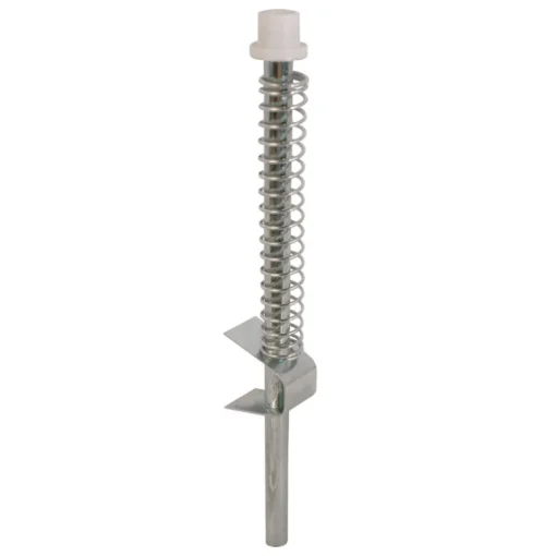 Prime-Line 3/8 in. D X 5-5/8 in. L Zinc-Plated Silver Steel Bi-Fold Door Guide Rod 1 pk
