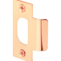 Prime-Line 2.75 in. H X 0.38 in. L Brass T- Strike