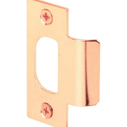 Prime-Line 2.75 in. H X 0.38 in. L Brass T- Strike