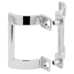 Prime-Line 2 in. H X 1-1/5 in. W Chrome Silver Frameless Shower Door Handle