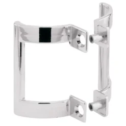 Prime-Line 2 in. H X 1-1/5 in. W Chrome Silver Frameless Shower Door Handle
