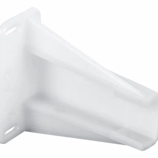 Prime-Line 2-3/4 in. L Plastic Ball-Bearing Rollers Drawer Slides Track Bracket 2 pk