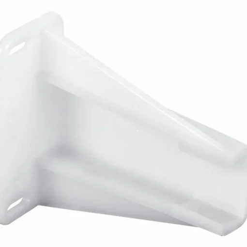 Prime-Line 2-3/4 in. L Plastic Ball-Bearing Rollers Drawer Slides Track Bracket 2 pk