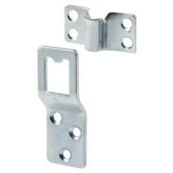 Prime-Line 2-13/16 in. L Silver Steel Hangers 2 pc