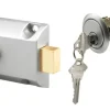 Prime-Line 1.5 in. W X 3.75 L Diecast Deadbolt Lock