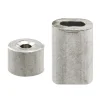 Prime-Line 3.9 in. W X 5.4 in. L X 3/32 in. D Aluminum Cable Ferrules and Stops