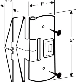 Prime-Line White Plastic Shelf Support Peg 5 mm Ga. 0.7 in. L