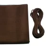 Prime-Line Black Fiberglass Screen Door Repair Kit 48 in. W X 84 in. L 1 pk