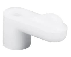 Prime-Line Bright White Plastic Screen Clip For 3/8 inch 12 pk