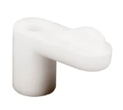 Prime-Line Bright White Plastic Screen Clip For 3/8 inch 12 pk