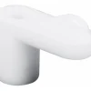 Prime-Line Bright White Plastic Screen Clip For 7/16 inch 12 pk