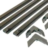 Prime-Line Bronze Aluminum 5/16 in. W X 3/4 in. L Screen Frame Kit 1 pk