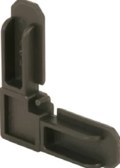 Prime-Line Bronze Plastic 5/16 in. W X 3/4 in. L Screen Frame Corner 1 pk