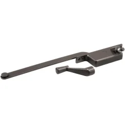 Prime-Line Bronze Zinc Right Single-Arm Casement Window Operator For Steel Framed Windows