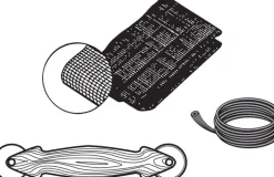 Prime-Line Charcoal Fiberglass Screen Door Repair Kit 36 in. W X 84 in. L 1 pk