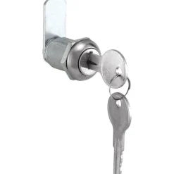 Prime-Line Chrome Silver Stainless Steel Cabinet/Drawer Lock
