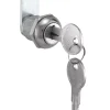 Prime-Line Chrome Silver Stainless Steel Cabinet/Drawer Lock
