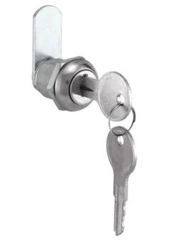 Prime-Line Chrome Silver Stainless Steel Cabinet/Drawer Lock