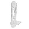 Prime-Line Clear Plastic Shelf Bracket 1/2 in. L 5 lb