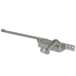 Prime-Line Die-Cast Gray Aluminum Right Single-Arm Casement Window Operator For Steel Framed Windows