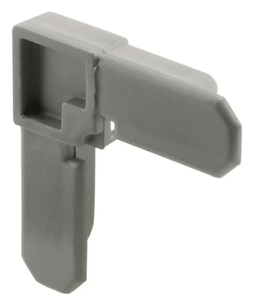 Prime-Line Gray Plastic 5/16 in. W X 3/4 in. L Screen Frame Corner 1 pk