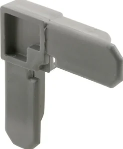 Prime-Line Gray Plastic 7/16 in. W X 3/4 in. L Screen Frame Corner 1 pk
