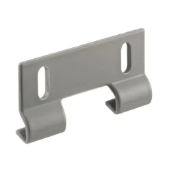 Prime-Line Gray Plastic Door Guide 2 pc
