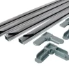 Prime-Line Mill Aluminum 5/16 in. W X 3/4 in. L Screen Frame Kit 1 pk