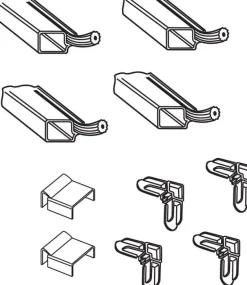Prime-Line Mill Aluminum 5/16 in. W X 3/4 in. L Screen Frame Kit 1 pk