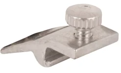 Prime-Line Mill Aluminum Storm Door Panel Clip For 1/2 inch 8 pk