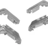 Prime-Line Mill Metal 5/16 in. W X 3/4 in. L Screen Frame Corner 1 pk