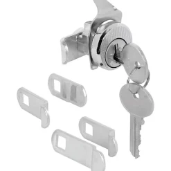 Prime-Line Nickel Steel Counter Clockwise Mailbox Lock