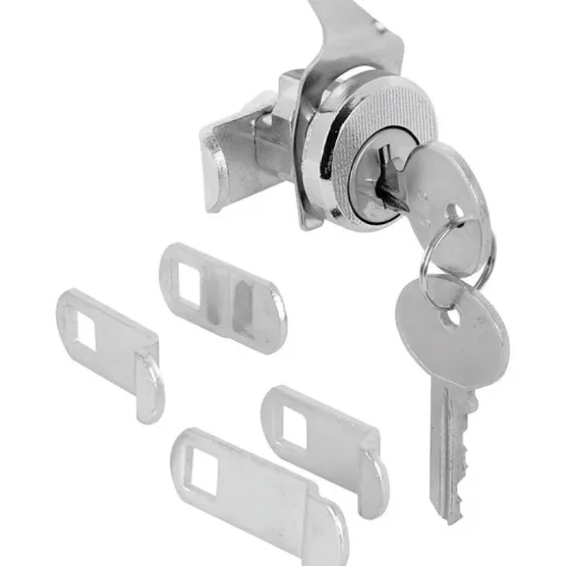Prime-Line Nickel Steel Counter Clockwise Mailbox Lock